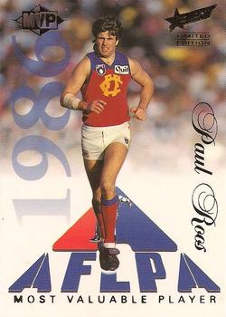 1995 Select AFL Sensation #5 Paul Roos Front